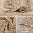 thumbnail image 2 of Collive Kitchen Runner Rug, 2' x 4.3' Hand-Woven Reversible Washable Rugs, Grey Cotton Modern Farmhouse Bathroom Mat Hallway Carpet for Foyer Bedroom Entry Back Door Decor, 2 of 8