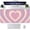 Cute Retro Hearts Pattern, variant on Desk Pad, Night Moon and Golden Mountains Extended Large Gaming Mouse Pad for Desk XXL, Large Desk Mat for Desktop with Non-Slip Rubber Base Stitched Edges for Home Office Desk 35.4"X15.7"