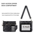 thumbnail image 6 of Women Nylon Casual Crossbody Handbag Lightweight Multi-Pocket Shoulder Bag, 6 of 7