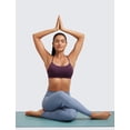 thumbnail image 3 of Sujetador deportivo CRZ YOGA Butterluxe para mujer, espalda en Y acolchado, espalda cruzada, 3 of 5