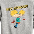 thumbnail image 3 of Hey Arnold! - Cool Arnold - Toddler And Youth Crewneck Fleece Sweatshirt, 3 of 5