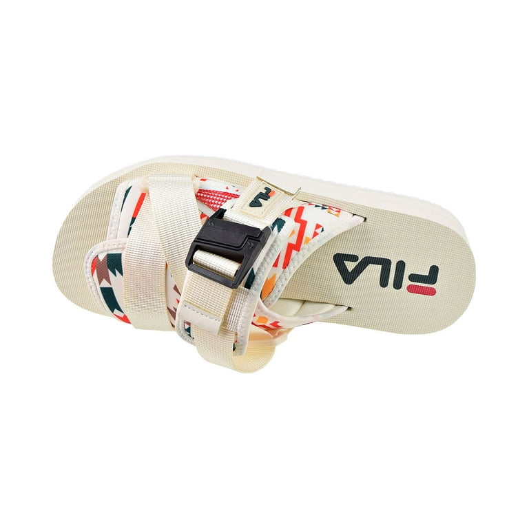 Fila Sol-Slide V2 Mens Shoes Size 8, Color: White/Red/Yellow  display picture 1