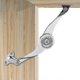 thumbnail image 1 of 2pcs Sliding Door Accessory Random Stop Hydraulic Hinges Kitchen Cabinet Door Adjustable Polish Hinge Stay Support, 1 of 1