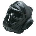 thumbnail image 1 of Vinyl Head Gear with Cage, Black, 1 of 2