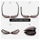 thumbnail image 5 of Lentes de Sol Plegables Joopin Jackie Polarizados UV400 Marrones, 5 of 6