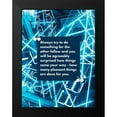 thumbnail image 2 of ArtsyQuotes 12x14 Black Modern Framed Museum Art Print Titled - Claude M. Bristol Quote: Try to do Something, 2 of 5
