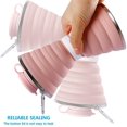 thumbnail image 3 of Collapsible Water Bottle, Camping Cup with Carabiner, Reuseable, 3 of 5