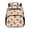 Brown Capybara, variant on Baseball Print Toddler Backpack Boys Girls Kids School Bag with Side Pockets Adjustable Straps Durable for Preschool Kindergarten Back to School Gifts