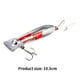 thumbnail image 4 of Crankbaits de 10,5 cm/28g, señuelos de pesca afilados para artes de pesca (verde) Ehuebsd Para Estrenar, 4 of 4