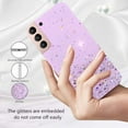 thumbnail image 2 of Phone Case for Samsung Galaxy S22 Plus 5g Purple, Bling Bling Samsung S22 Plus Case Glitter, Samsung Galaxy S22 Plus Case Clear Silicone Anti-Scratch (Samsung S22 Plus 5g, Purple), 2 of 14