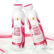 Dove Plant Milk Cleansing Body Wash Oat Milk & Berry Brulee, 17.5 fl oz
