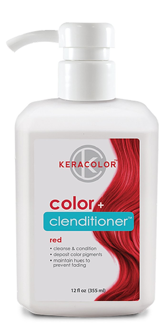 KERACOLOR Keracolor Color & Clenditioner Colorwash, Red, 12oz