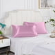 thumbnail image 1 of Funda de almohada de satén para cabello y piel, juego de 2 fundas de almohada de tamaño estándar y paquete de 2 fundas de almohada de satén suave (50,8 x 76,2 cm), 1 of 7