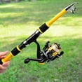 thumbnail image 6 of 1.8m Portable Sealing Pole Throwing Rod Remote Throw Rods Fiberglass Telescopic Fishing Rod Gear Ratio Spinning Fishing Reel, 6 of 10