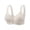 Light Gray, variant on Lixiuxyad Women's Front Closure Floral Lace Bra Comfortable Support Underwire T Shirt Bralette Soft Wireless Everyday Wear,Bras for Women Black 36