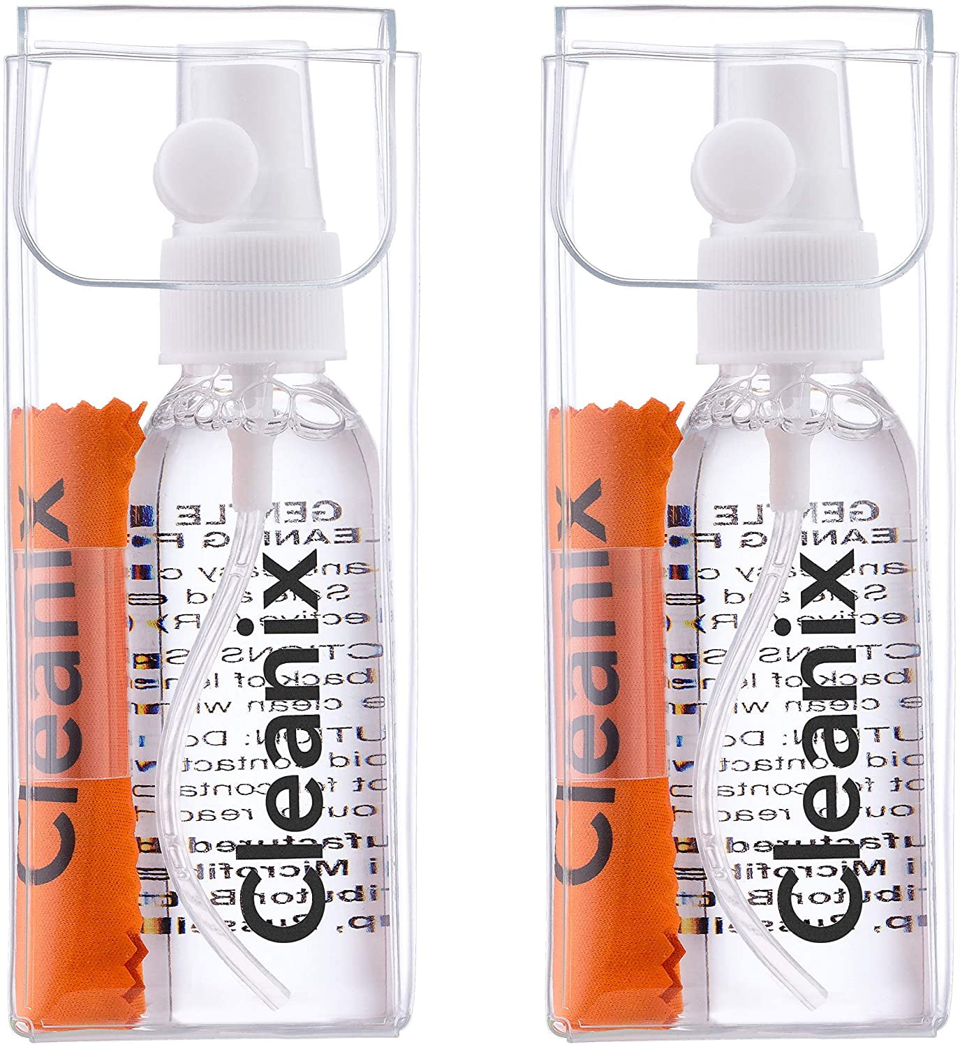 Glasses Cleaner Set of 2, AlcoholFree Eyeglass Cleaner, 2pcs 2Oz