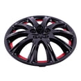 thumbnail image 3 of Tapones Polveras Rin 13 Negro Brillante Con Rojo Naranja Owc negro, 3 of 9