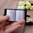 thumbnail image 4 of ✪ Practical Mini Arabic Quran Islamic Keychain Real Paper Pendant for Car Keychain, 4 of 10