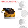thumbnail image 4 of Daiia Butterfly On Sunflower Print Christmas Knitted Beanie Hat, Large Knit Hat Xmas Small Gifts For Men Women Adult, 4 of 6