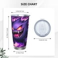 thumbnail image 4 of Gengar Insulated Tumbler Stainless Steel Coffee Mug Vacuum Double Wall Thermal Travel Cup 20 oz, 4 of 4