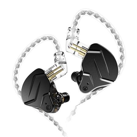Carevas ZSN PRO X Wired In-ear Headphones DIY Earphones 1BA+1DD Driver HIFI DJ Monitor Running Sport Earbud