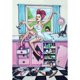 thumbnail image 1 of Pintura al óleo por números Fat Lady para colorear imagen dibujo Digital M047 Likrtyny Arte deco, 1 of 9