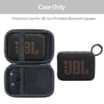 thumbnail image 2 of Funda para altavoz Bluetooth portátil JBL GO 4 GO 3, negro, 2 of 6