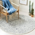 thumbnail image 2 of SAFAVIEH Micro-Loop Adamina Medallion Area Rug, Grey/Beige, 5' x 8', 2 of 10