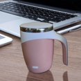 thumbnail image 6 of AuroraX Stainless Steel Automatic Self Stirring Coffee Mug Travel Warmer 12 Oz Insulated Coffee Mug with Handle Funny Cute Novelty Cup Birthday Gifts for Women Men Office Coworkers, 6 of 6