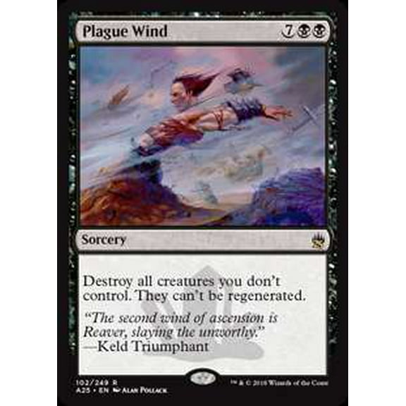 MtG Masters 25 Rare Plague Wind #102