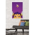 thumbnail image 2 of NFL Minnesota Vikings - S. Preston Mascot Victor 20 Wall Poster, 22.375" x 34", Framed, 2 of 3