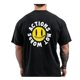 thumbnail image 1 of Camiseta de algodón puro para hombres y mujeres, ropa de calle informal de gran tamaño, de manga corta, de alta calidad, 2023 xuanjing unisex, 1 of 2