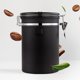 thumbnail image 5 of Bote de café hermético Recipiente De Almacenamiento De Alimentos Secos De Cocina De Bote De Café Negro Hermético 1500ml 1500ml negro Fanmusic Bote de café hermético, 5 of 7