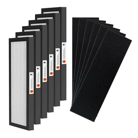 

6Pc HEPA Filter B FLT4825 W/ Pre-Filters For GermGuardian AC4800 4800 AC4825