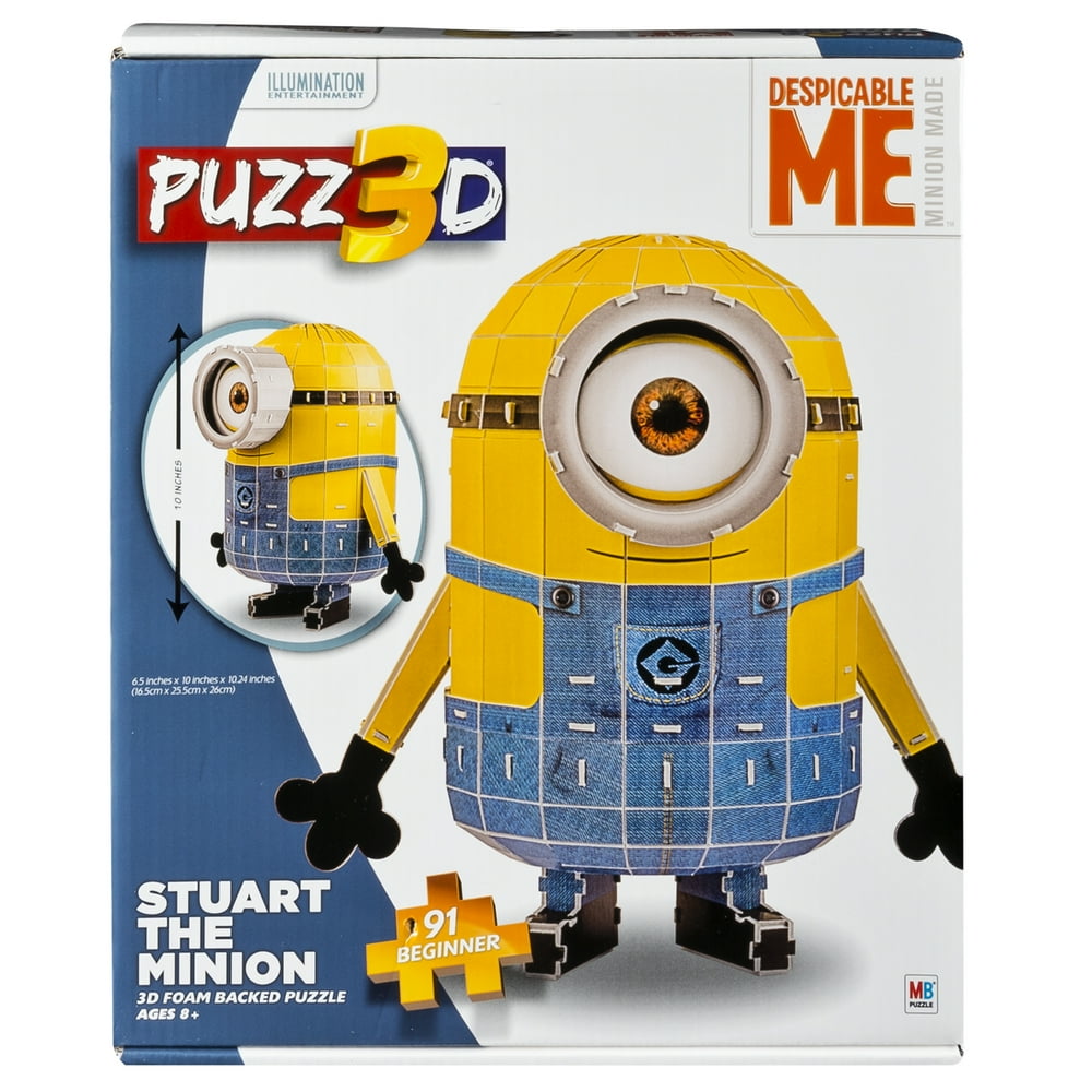 Puzz 3D, Illumination Entertainment, Despicable Me, Stuart the Minion