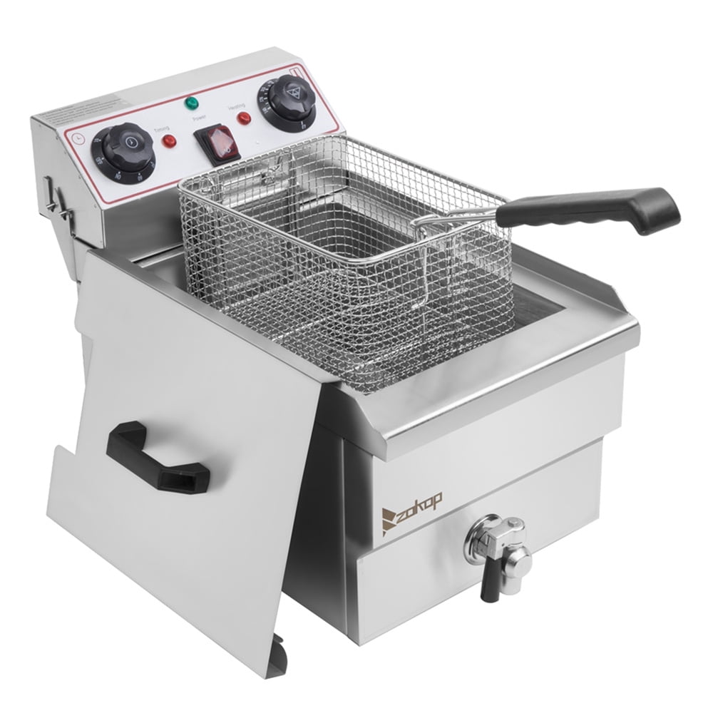 LARGE 20L WITH ONE BASKET AND SIDE TRAY WTY DEEP FRYER 