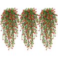 thumbnail image 1 of TIELUTT de Rose Murale Suspendue de Fleurs Vertes de Vacances Décorations de Mariage pour Réception Fleurs Suspendues Décorations de Tente de Mariage Fleurs Tropicales, 1 of 6