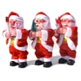 thumbnail image 2 of Papá Noel Que Canta Y Baila, Figura De Muñeco De Papá Noel Con Adornos Navideños Luminosos, Regalo De Decoración Para Escritorio De Mesa Moyic HA043605-02, 2 of 6