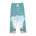 thumbnail image 4 of Goofa Bathtub with Soap Bubbles Printed Soft Pajama Pants for Women, Wide Leg Comfy Casual Lounge Yoga Pants-Large, 4 of 9