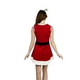 thumbnail image 4 of Jollidays Women's Peppermint Twist Ugly Christmas Sweater Dress, 4 of 6