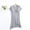 Gray, variant on Aloohaidyvio Maternity Dresses for Women,Women's V-neck Short Sleeved Postpartum Dress Pregnant Breastfeeding Dress Short Sleeved V-neck Dresses for Baby Shower/Photoshoo