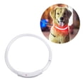 thumbnail image 4 of PETS COLLAR LED LIGHTING Suministros para mascotas Ajustable USB Carga Luminosa Pérdida Luminosa Accidentes Cuellos de Luz Collars Safetal para Al Aire Libre Blanco Inevent HA010373-24, 4 of 6