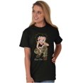 thumbnail image 3 of Betty Boop Sassy Camouflage Queen Women's Plus Size Graphic Tee Brisco Brands 3X, 3 of 5