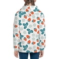 thumbnail image 6 of Pofeuu Floral Strawberr Print Teenage Zipper Hoodie Sweatshirts Hooded Casual Jackets With Pocket For Boys Girls-Medium, 6 of 6