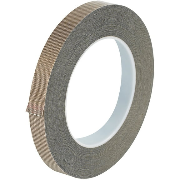 Partners Brand Glass Cloth Tape,PTFE,1/2x36 yd.,10 Mil T963223