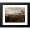 thumbnail image 2 of Jan Peter van Bredael II 24x19 Black Modern Framed Museum Art Print Titled - Battle, 2 of 5