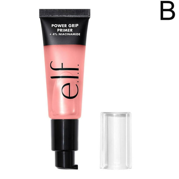 Prebase de maquillaje hidratante en gel Elf Power Grip Primer, prebase de maquillaje reafirmante