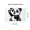 thumbnail image 3 of BCIIG Animal Panda Canvas Wall Art Cute Panda on Branches Picture Gallery Wrapped for Kids Room Nursery Bathroom Framed Artwork, 3 of 5