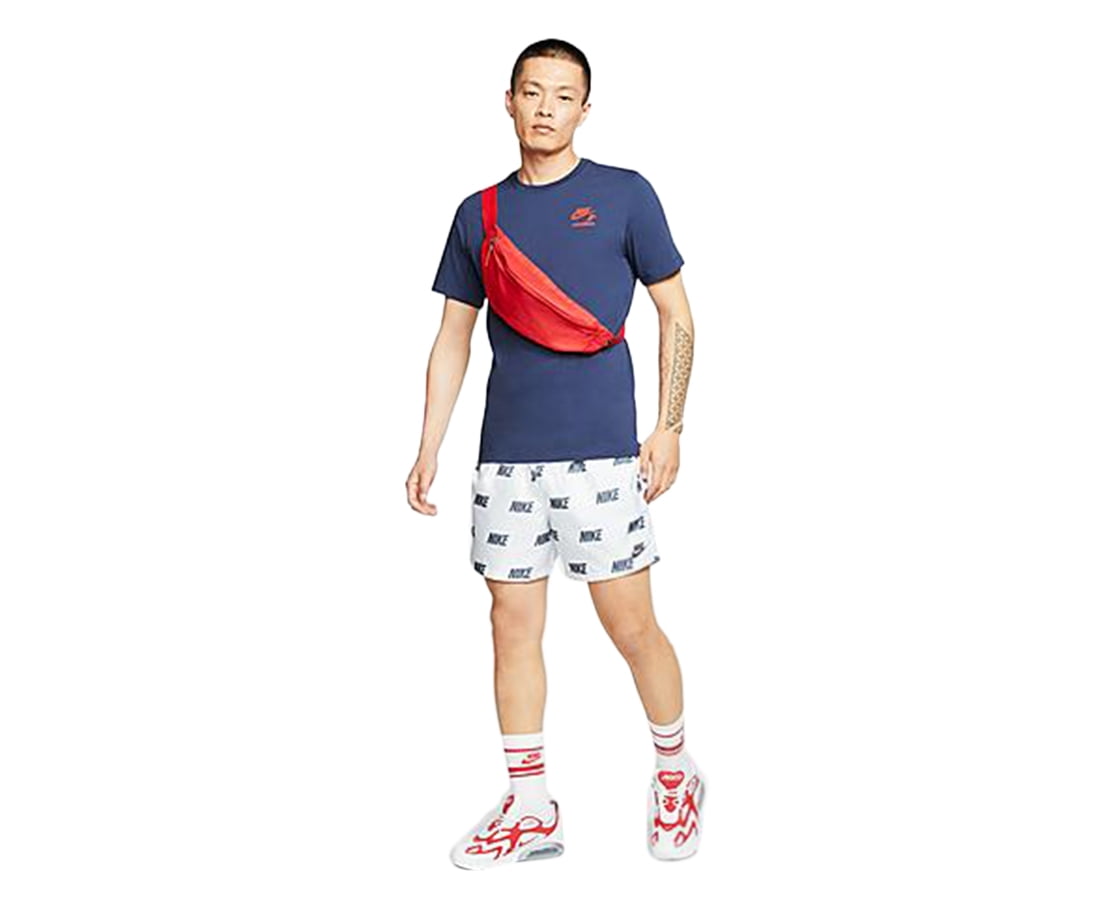 men's nike sportswear allover print athletic shorts