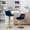 Navy, variant on Chrome Details - Swivel and Height Change - Bar Scenes - Foam Filled Seating
